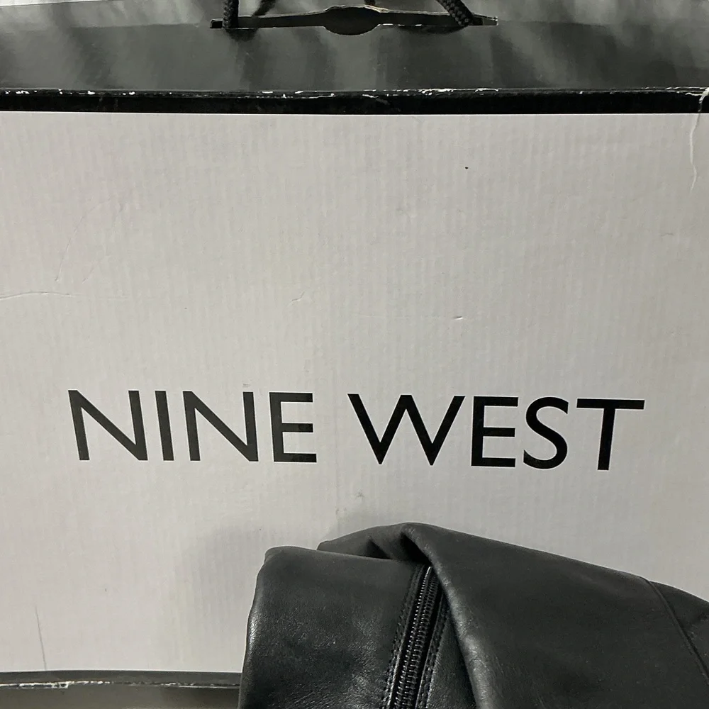 Nine West Black Over-the-Knee Stiletto Boots